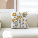 Embroidered Simple Pillowcase Cojines 45X45 for Living Room Bedroom Sofa Decor by Axyaa
