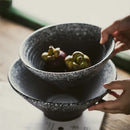 Axya™ Ramen Bowl: Japanese Ceramic Noodle Soup Rice Salad Tableware Bowl