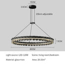 Axyaa Modern Ring Pendant Chandelier for Home Decor