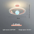 Axyaa Astronaut Starry Sky Pendant Lamp for Children's Room