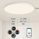 Axyaa Smart RGB Ceiling Lamp 54W Dimmable LED Remote Control Ambient Lighting
