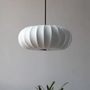 Axyaa Wabi-Sabi Silk Pumpkin Hanging Chandelier for Restaurant Tea Living Room Bedroom