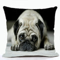 French Bulldog & Pug Dog Pillowcase by Axyaa - Decorative Animal Polyester Cushion Cover