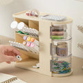 Axyaa Multi-tier Jewellery Storage Box & Desktop Shelf for Study Room Storage & Display