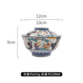 Axyaa Japanese Ceramic Lidded Soup Bowl for Restaurant Molecular Cuisine