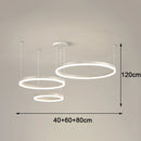 Axyaa Modern LED Pendant Light for Living and Dining Room Chandeliers