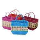 Axyaa High-End Plastic Woven Basket for Picnic & Vegetables
