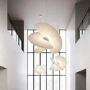 Axyaa Nordic White Leaf Pendant Light for Living Room, Bedroom, Dining Room.
