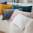 Axyaa Velvet Cushion Cover - Soft Home Decor Sofa Pillowcase - Comfortable Throw Pillow Cover