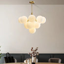Axyaa Glass Grape Pendant Lights Chandelier for Kitchen Living Room Bedroom
