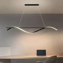 Axyaa Minimalist LED Ceiling Chandelier for Modern Home Decor
