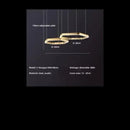 Axyaa Luxury Designer LED Chandelier for Elegant Interior Decor