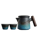 Axyaa Ceramic Tea Set Cup Portable Kung Fu Teaware Gift Box