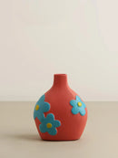 Axyaa Morandi Ceramic Vase for Creative Living Room Decor
