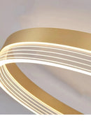 Axyaa Modern Round Ring Ceiling Light with Acrylic Minimalist Design