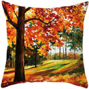 Axyaa Natural Scenery Flowers Cushion Cover Pillowcase Decor for Home Sofa