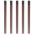 Axyaa Alloy Chopsticks Set for Tomatoes on Sticks, Anti-Slip Sushi, Holiday Parties