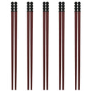 Axyaa Alloy Chopsticks Set for Tomatoes on Sticks, Anti-Slip Sushi, Holiday Parties