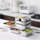 Axyaa Stainless Steel Fresh-keeping Box with Lid - Portable Food Storage Box