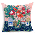Axyaa Modern Flower Polyester Cushion Cover - 45X45CM