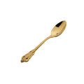 Axyaa Antique Flower Cutlery Set | Stainless Steel Western Dinnerware Kit