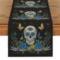Axyaa Halloween Plants Table Runner: Indoor Outdoor Dining Decor