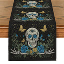 Axyaa Halloween Plants Table Runner: Indoor Outdoor Dining Decor