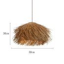 Axyaa Handmade Weaving Chandelier LED Pendant Lamp for Home Decor Lighting