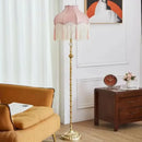 Axyaa Retro Tassel Floor Lamp for Living Room Bedroom Villa Sofa Edge