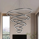 Axyaa Modern LED Pendant Chandeliers for Living and Dining Room Lighting