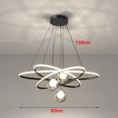 Axyaa Modern LED Pendant Light Chandeliers for Living & Dining Room Lighting