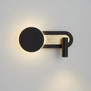 Axyaa LED Wall Lamp Spot Light Black White Modern Wall Light
