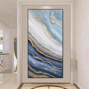 Axyaa LED Crystal Porcelain Art Mural Light for Foyer Wall Decoration