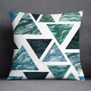 Axyaa Dark Green Floral Animal Pattern Pillow Case for Modern Home Decor