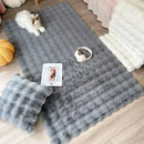 Axyaa Imitation Rabbit Hair Bubble Carpet - Soft and Cozy Rug for Home Décor