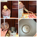 Axyaa Kawaii Ice Cream Stainless Steel Thermos - Portable Thermal Cup