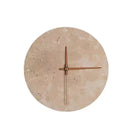 Axyaa Round Yellow Stone Wall Light, Wabi Sabi Style Home Decor for Bedroom & Living Room