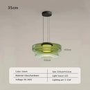 Axyaa Nordic Glass Chandelier: Elegant Lighting for Home Decor