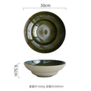 Axyaa Coarse Pottery Bowl Set for Restaurant Soup Salad Pasta Dessert Molecular Cuisine