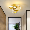 Axyaa Nordic Double Circle LED Lights for Home Indoor Decor