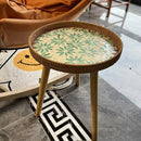 Axyaa Handmade Rattan Shells Coffee Table - Nordic Style Home Decoration