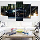 Axyaa Cars M60i xDrive Black 2025 Poster Art Set - 5-Piece Canvas Wall Decor