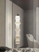 Axyaa Japanese Cloth Ceiling Lamp Chandelier: Elegant Pendant Light for Living Room, Bedroom & Home Décor.