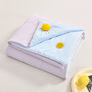 Axyaa Cool Silk Summer Quilt in Solid Color AB Version, Breathable and Lightweight