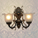 Axyaa Glass Wall Sconce Lamp for Home Décor and Lighting