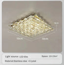 Axyaa Crystal Chandeliers - Luxury LED Ceiling Lights for Home Villa Hotel Decor