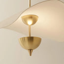 Axyaa Lotus Leaf LED Pendant Lamp: Modern Luxury for Home & Hospitality