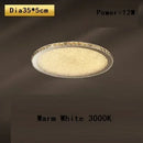 Axyaa LED Circular Ceiling Lights Warm Lighting Modern Home Decor