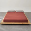 Axyaa Silk Elastic Fitted Sheet - Luxe Mulberry Silk Bedding for Twin-King Size