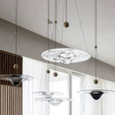 Nordic Glass Water Droplet Pendant Lamp by Axyaa for Stylish Home Decor Lighting